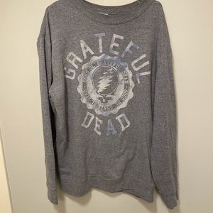 Distressed Grateful Dead crewneck size large